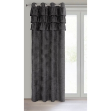 ZASŁONA GOTOWA AGIS 2 140 X 250 CM CZARNY