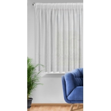 FIRANA GOTOWA KLEO NA TAŚMIE 345 X 140 CM BIAŁY