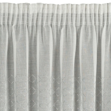 FIRANA GOTOWA KLEO NA TAŚMIE 345 X 140 CM BIAŁY