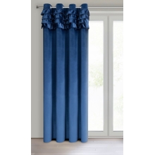 ZASŁONA GOTOWA ERIN 140 X 250 CM GRANATOWY