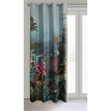 ZASŁONA GOTOWA ALINE 140 X 250 CM CIEMNOZIELONY