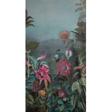 ZASŁONA GOTOWA ALINE 140 X 250 CM CIEMNOZIELONY