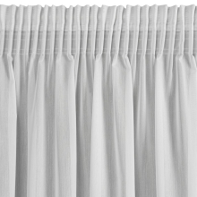 FIRANA GOTOWA ELENA NA TAŚMIE 300 X 150 CM BIAŁY