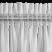 FIRANA GOTOWA ELENA NA TAŚMIE 300 X 150 CM BIAŁY