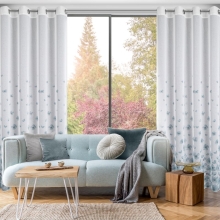ZASŁONA GOTOWA ANDREA 140 X 250 CM BIAŁY