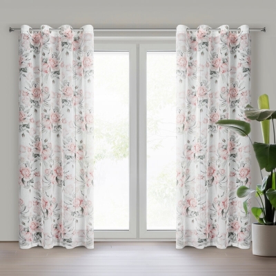ZASŁONA GOTOWA ELLIE 140 X 270 CM BIAŁY