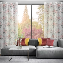 ZASŁONA GOTOWA ELLIE 140 X 270 CM BIAŁY