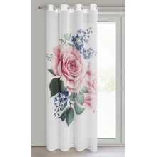 ZASŁONA GOTOWA LIA 140 X 260 CM BIAŁY
