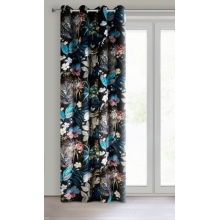 ZASŁONA GOTOWA ALANI 140 X 270 CM CZARNY