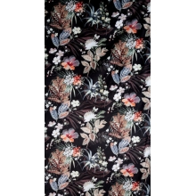 ZASŁONA GOTOWA ALANI NA TAŚMIE 140 X 270 CM CZARNY