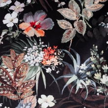 ZASŁONA GOTOWA ALANI NA TAŚMIE 140 X 270 CM CZARNY