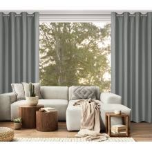 ZASŁONA GOTOWA SELINA 140 X 250 CM STALOWY