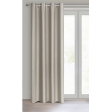 ZASŁONA GOTOWA SELINA 140 X 250 CM CIEMNOBEŻOWY