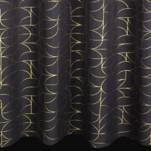 ZASŁONA GOTOWA EVI 140 X 250 CM CZARNY