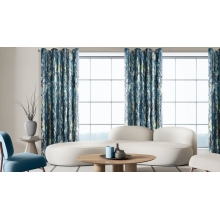 ZASŁONA GOTOWA GRACE 140 X 250 CM GRANATOWY
