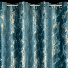 ZASŁONA GOTOWA MELODY 140 X 250 CM GRANATOWY