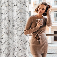 ZASŁONA GOTOWA ODETA 135 X 250 CM BIAŁY