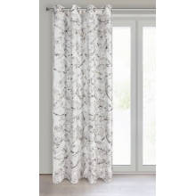 ZASŁONA GOTOWA ODETA 135 X 250 CM BIAŁY