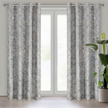 ZASŁONA GOTOWA ODETA 135 X 250 CM STALOWY