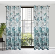 ZASŁONA GOTOWA D91 PILAR 140 X 250 CM GRANATOWY