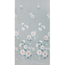 ZASŁONA GOTOWA NILA NA TAŚMIE 140 X 270 CM SREBRNY