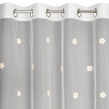 FIRANA GOTOWA ELSA 140 X 250 CM BIAŁY