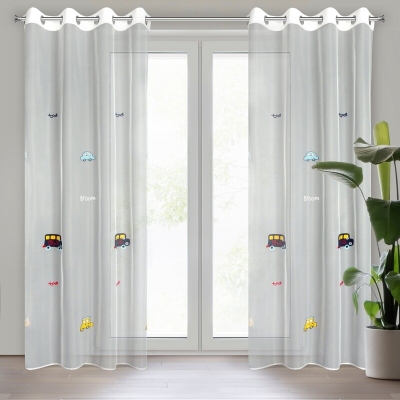 FIRANA GOTOWA ALVIN 140 X 250 CM BIAŁY