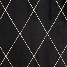 ZASŁONA DEKORACYJNA PIERRE CARDIN MARGO 140 X 250 CM CZARNY