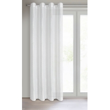 FIRANA GOTOWA SIBEL 140 X 250 CM BIAŁY