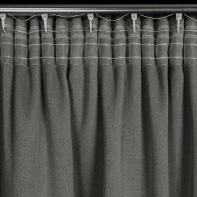 ZASŁONA GOTOWA CARLO NA TAŚMIE 130 X 300 CM POPIELATY