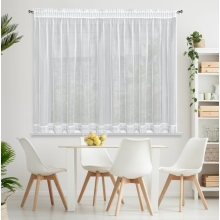FIRANA GOTOWA SARI NA TAŚMIE 300 X 145 CM BIAŁY