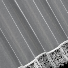 FIRANA GOTOWA SARI NA TAŚMIE 300 X 145 CM BIAŁY