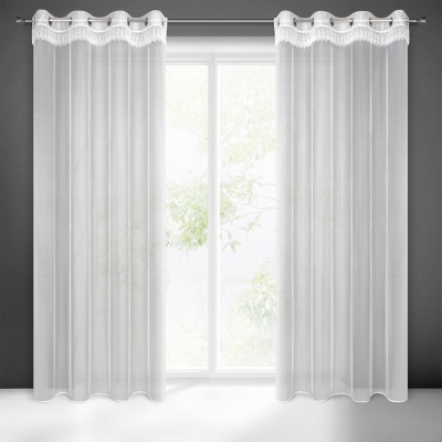 FIRANA GOTOWA SARI 1 140 X 250 CM BIAŁY
