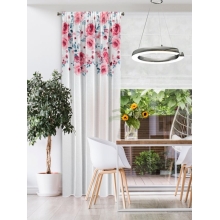ZASŁONA GOTOWA EDEN NA TAŚMIE 140 X 270 CM BIAŁY