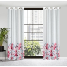 ZASŁONA GOTOWA CARLA 140 X 250 CM BIAŁY