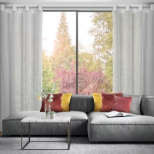 ZASŁONA GOTOWA KEJTI 140 X 250 CM BIAŁY