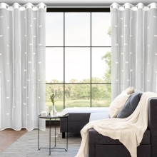 FIRANA GOTOWA WENDY 140 X 250 CM BIAŁY