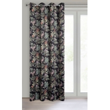 ZASŁONA GOTOWA BECKY 140 X 250 CM CZARNY