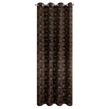 ZASŁONA GOTOWA MARIGOLD 140 X 250 CM CZARNY