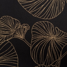 ZASŁONA GOTOWA MARIGOLD 140 X 250 CM CZARNY