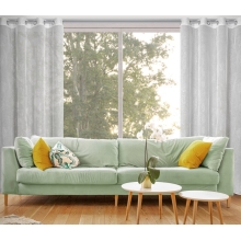 ZASŁONA GOTOWA LORI 140 X 250 CM BIAŁY