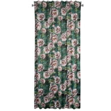 ZASŁONA GOTOWA PALMERA NA TAŚMIE 140 X 270 CM ZIELONY