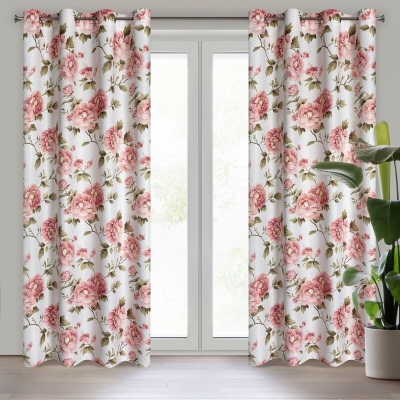 ZASŁONA GOTOWA D91 TESS 140 X 250 CM BEŻOWY