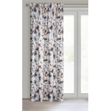 ZASŁONA GOTOWA NIKA NA TAŚMIE 140 X 270 CM BIAŁY