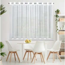 FIRANA GOTOWA MOLLY 350 X 150 CM BIAŁY