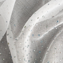 FIRANA GOTOWA MOLLY 350 X 150 CM BIAŁY