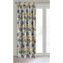 ZASŁONA GOTOWA D91 ELINA NA TAŚMIE 140 X 270 CM BIAŁY