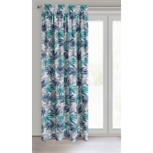 ZASŁONA GOTOWA D91 ELINA NA TAŚMIE 140 X 270 CM BIAŁY