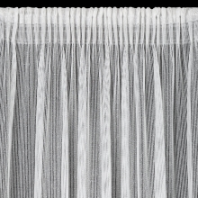 FIRANA GOTOWA KIM NA TAŚMIE 140 X 300 CM BIAŁY