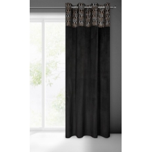 ZASŁONA GOTOWA LIZA 140 X 250 CM CZARNY